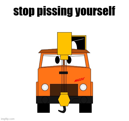 sneak peak of oc i made lmao | stop pissing yourself | image tagged in stop pissing yourself,oh wow are you actually reading these tags | made w/ Imgflip meme maker