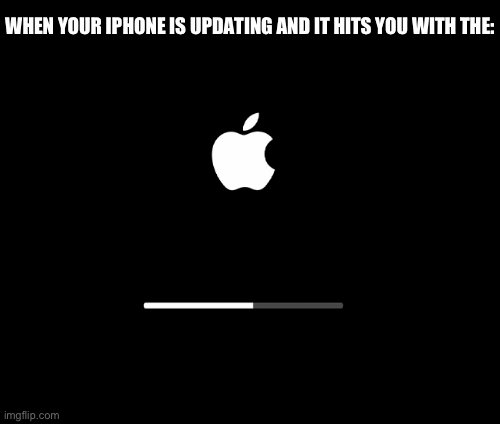 iOS update screen - Imgflip