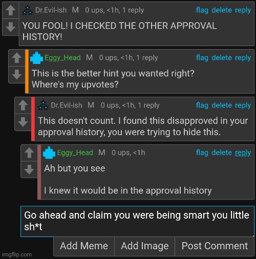 This is from back during the image secret thing | made w/ Imgflip meme maker