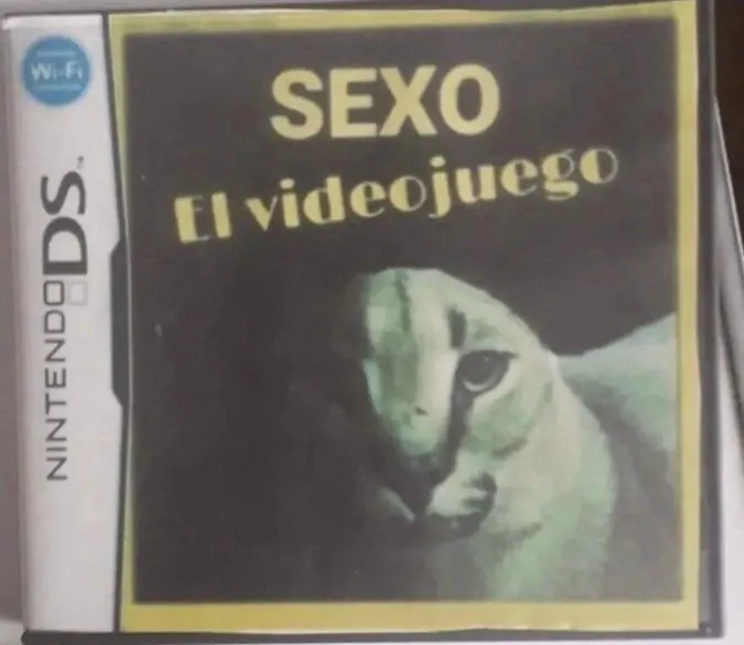 sexo el videojuego Blank Meme Template