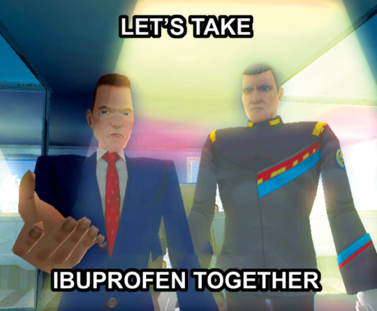 High Quality lets take ibuprofen together Blank Meme Template