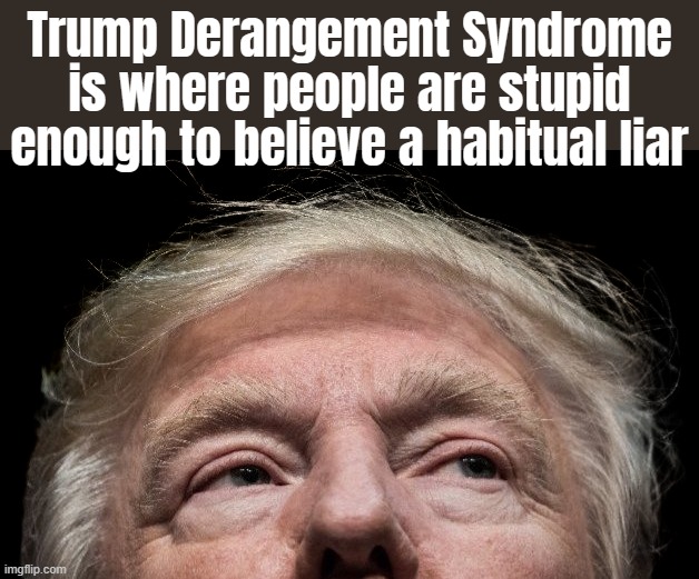 the REAL TDS... | Trump Derangement Syndrome is where people are stupid enough to believe a habitual liar | image tagged in tds,stupid people,dumb people,trumpers | made w/ Imgflip meme maker