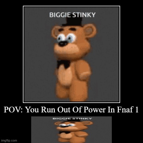 POV: You Run Out Of Power In Fnaf 1 | | image tagged in funny,demotivationals | made w/ Imgflip demotivational maker