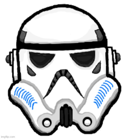 I drew this about a year ago | image tagged in stormtrooper,art | made w/ Imgflip meme maker