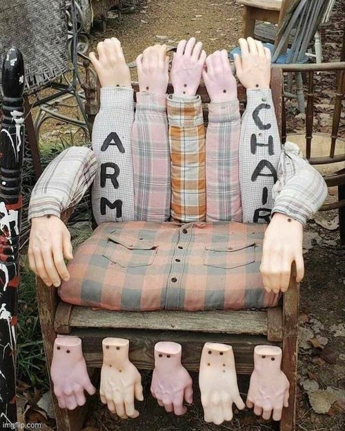 Arm Chair | image tagged in dad joke | made w/ Imgflip meme maker
