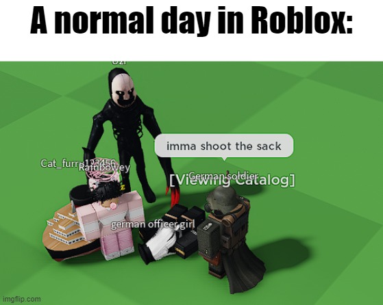 Roblox meme of the day