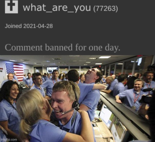 YASS | image tagged in nasa employee hugging,success | made w/ Imgflip meme maker