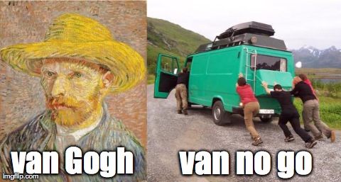 van Gogh van no go | image tagged in van no gogh go | made w/ Imgflip meme maker