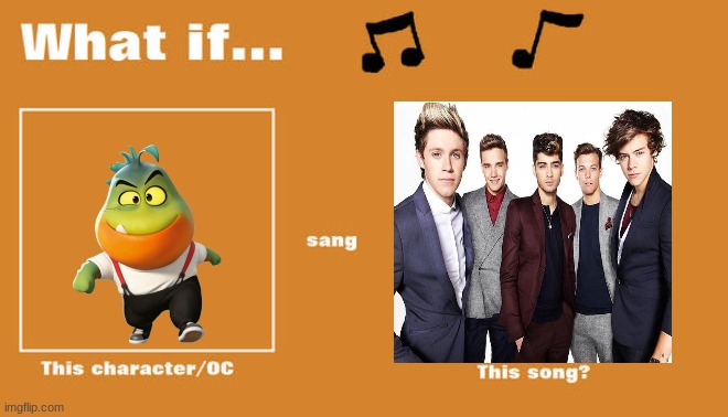 if mr piranha sung best song ever by one direction | image tagged in what if this character - or oc sang this song,dreamworks,one direction,2010s music | made w/ Imgflip meme maker