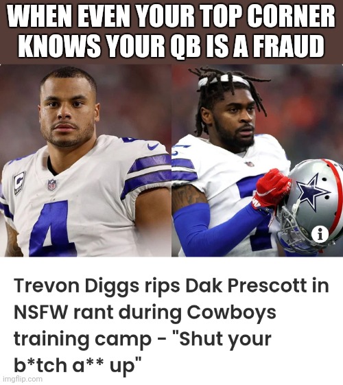 Trevon Diggs destroys Dak Prescott during Cowboys practice: Shut