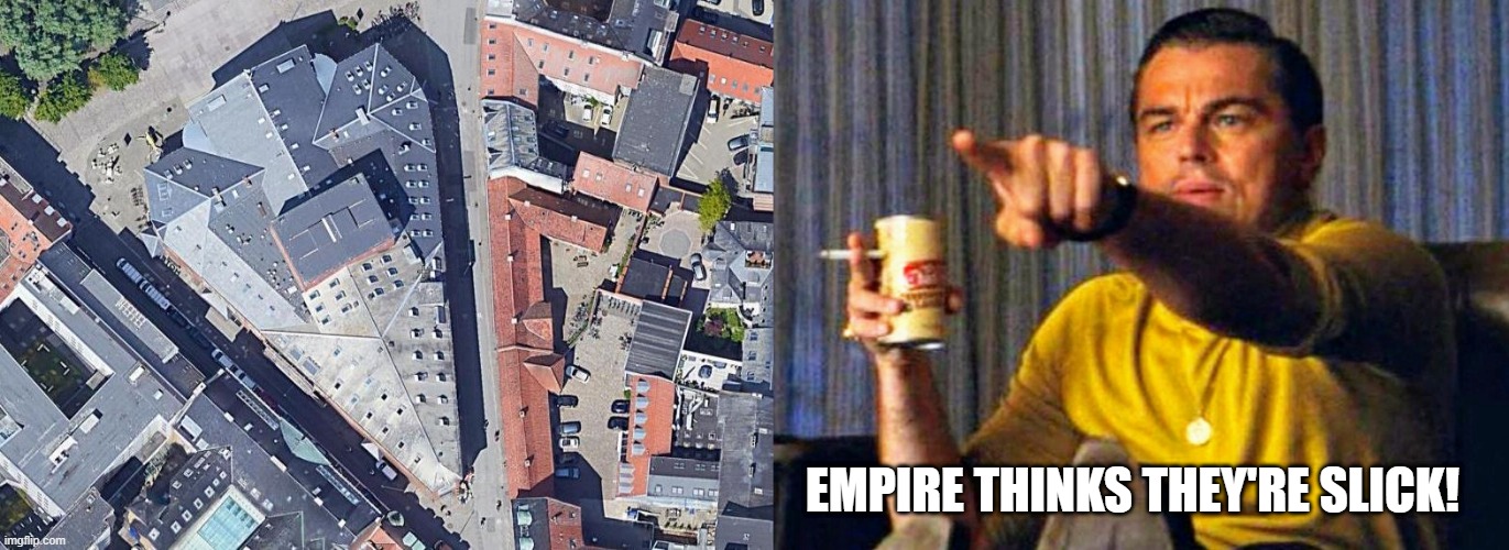 I Spy a Star Destroyer | EMPIRE THINKS THEY'RE SLICK! | image tagged in leonardo dicaprio pointing at tv | made w/ Imgflip meme maker