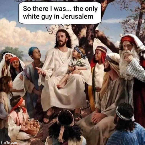 I need a headcount | image tagged in jesus,repost,fun,jesus christ,christianity | made w/ Imgflip meme maker