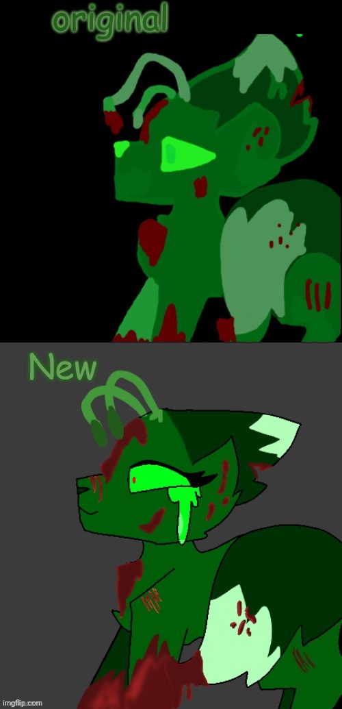 Should i do a redraw? (I got 3 more things planned that i'll try to do today.) | made w/ Imgflip meme maker