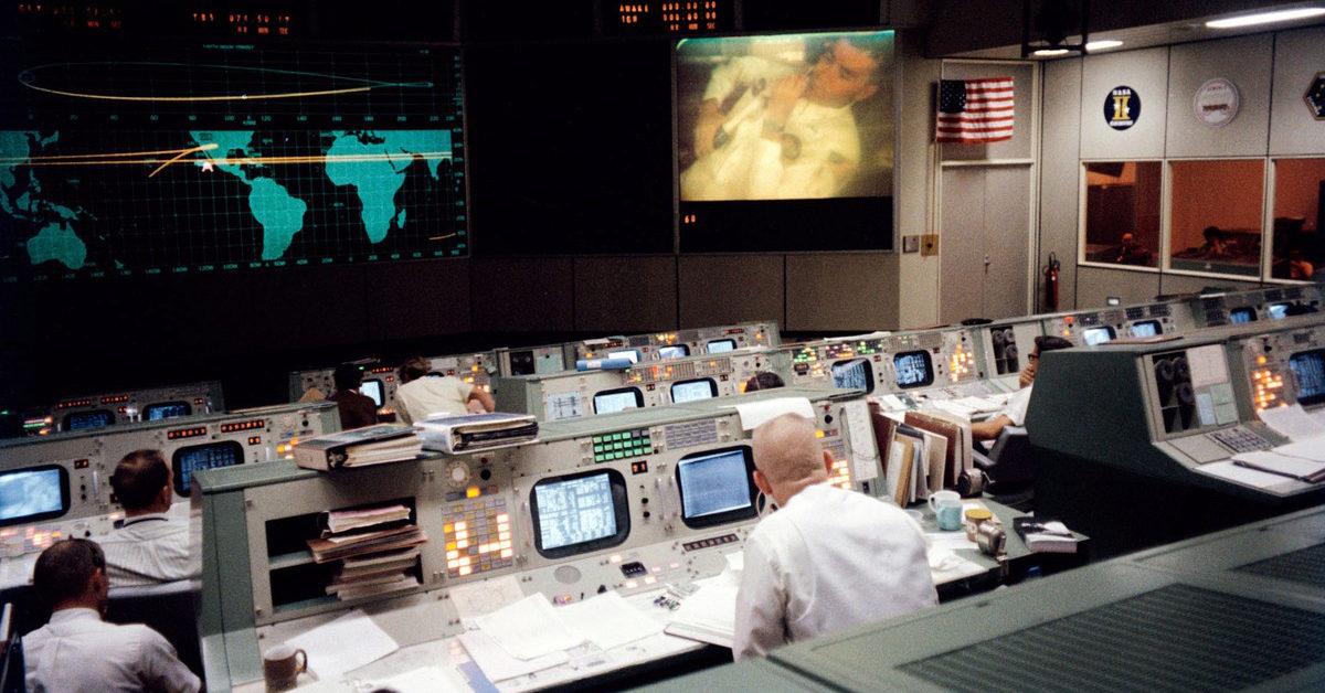 NASA Houston Control Room Blank Meme Template