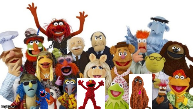 Nice to see 3 characters from sesame street in muppet show and movie | image tagged in muppets | made w/ Imgflip meme maker