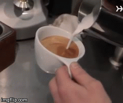 Latte Art Heart - Perfect Coffee 
