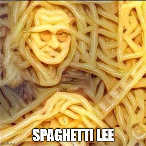 Let Me RUSH to Eat This | SPAGHETTI LEE | image tagged in rush | made w/ Imgflip meme maker