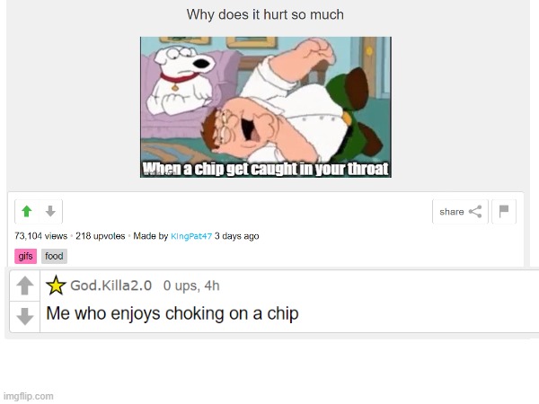 Excuse me what- | image tagged in choking,chips,doritos | made w/ Imgflip meme maker