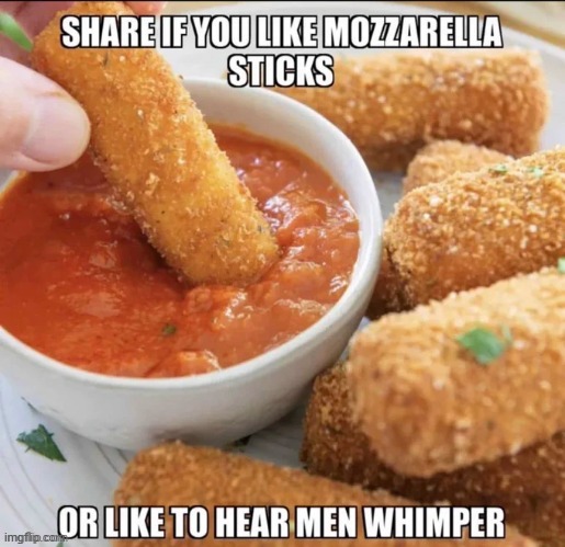 mozzerella sticks aren't that good tbh | made w/ Imgflip meme maker