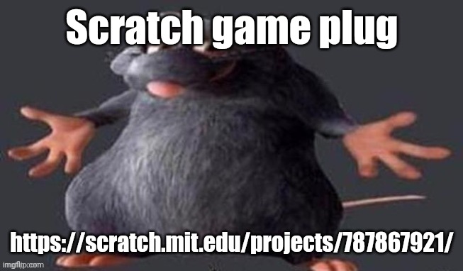 Shape Hunt | Scratch game plug; https://scratch.mit.edu/projects/787867921/ | image tagged in shrugging rat,scratch,plug | made w/ Imgflip meme maker