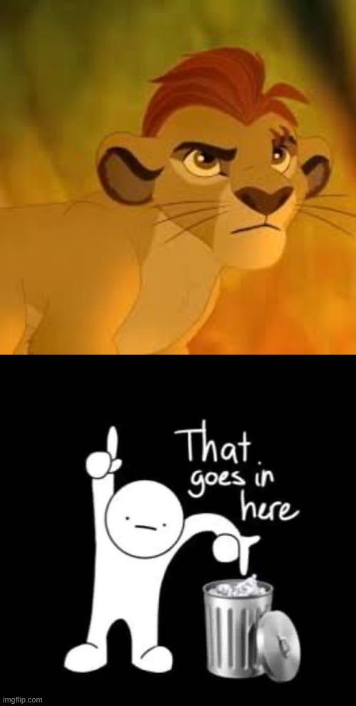 image tagged in kion crybaby,that goes in here | made w/ Imgflip meme maker