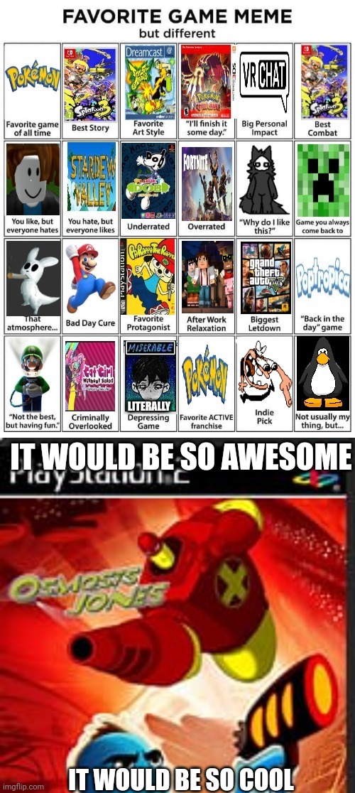 Yall agree? Or no? | IT WOULD BE SO AWESOME; IT WOULD BE SO COOL | made w/ Imgflip meme maker