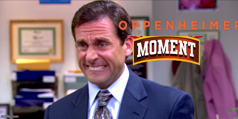 Micheal scott yikes | image tagged in micheal scott yikes | made w/ Imgflip meme maker
