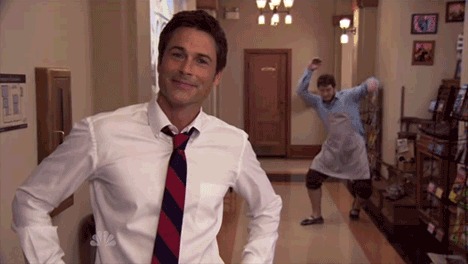 Rob Lowe Parks and Rec Blank Meme Template
