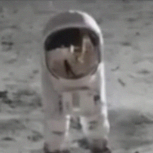 Amogus as Astronaut suit Blank Meme Template