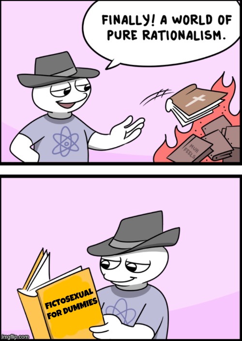 FICTOSEXUAL
FOR DUMMIES | made w/ Imgflip meme maker