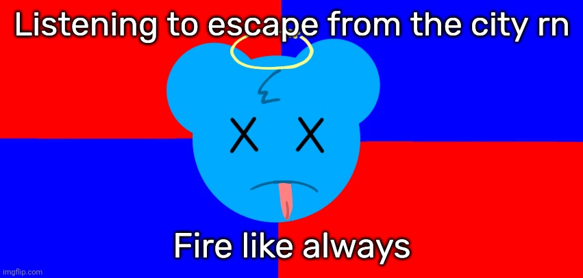 Anti-SkyOcean Flag | Listening to escape from the city rn; Fire like always | image tagged in anti-skyocean flag | made w/ Imgflip meme maker