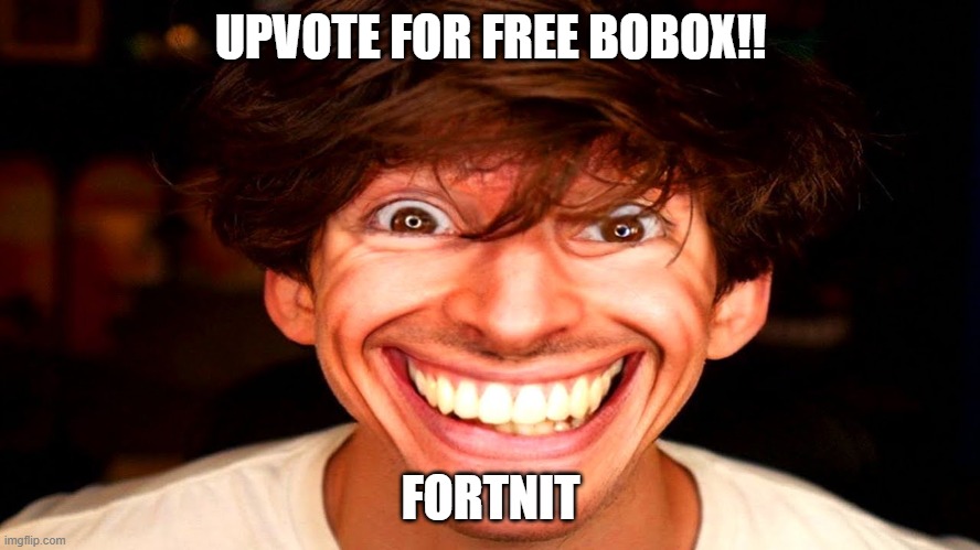 FREE RUBOX | UPVOTE FOR FREE BOBOX!! FORTNIT | image tagged in flamingo,upvotes,upvote | made w/ Imgflip meme maker