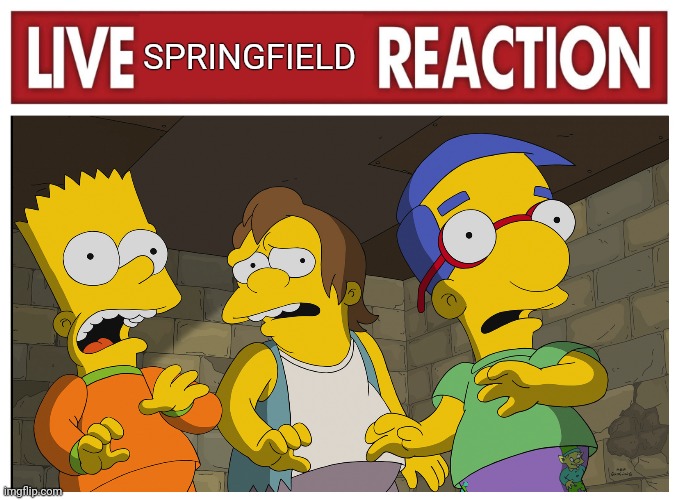 Ummmmm? | SPRINGFIELD | image tagged in live reaction | made w/ Imgflip meme maker