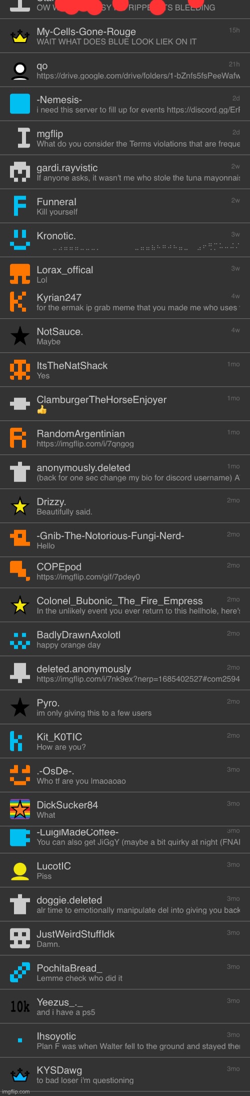 Memechat reveal | made w/ Imgflip meme maker