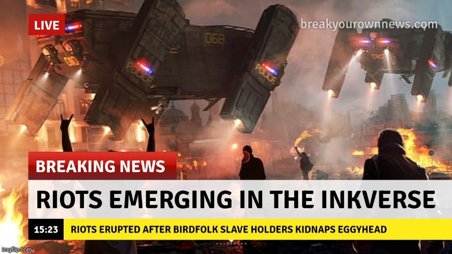 Currently the riots aren't too bad as only the humans are rioting | made w/ Imgflip meme maker