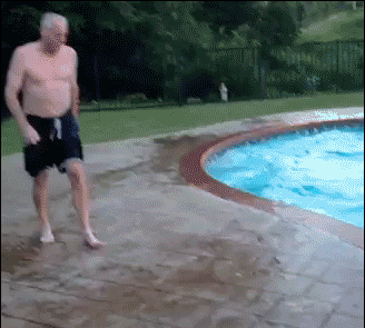 High Quality Old Guy Falling Blank Meme Template