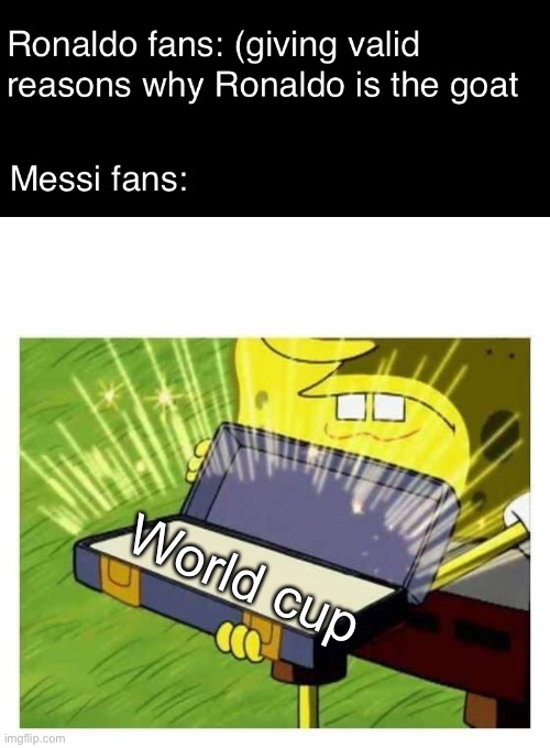 World cup | image tagged in spongebob box | made w/ Imgflip meme maker