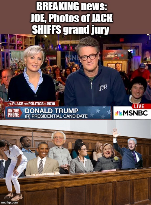 LEAKED photos of JACK SCHIFFS hand picked jury.. | image tagged in democrats,nwo,psychopaths and serial killers | made w/ Imgflip meme maker