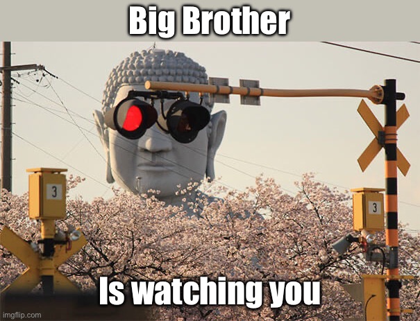Big Brother | Big Brother; Is watching you | image tagged in lights,watching,i'm watching you | made w/ Imgflip meme maker