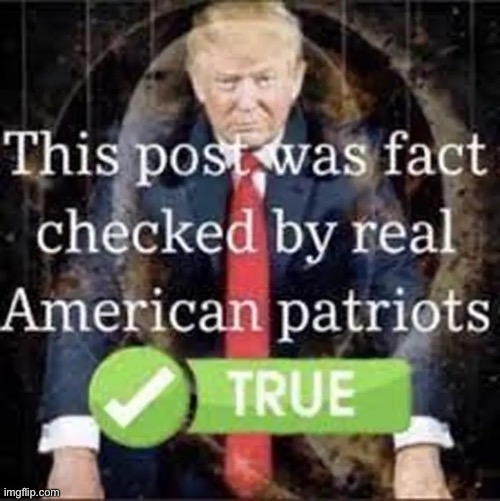 Post above | image tagged in fact-checked post | made w/ Imgflip meme maker