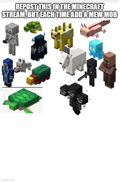 Mobs | image tagged in memes,minecraft | made w/ Imgflip meme maker