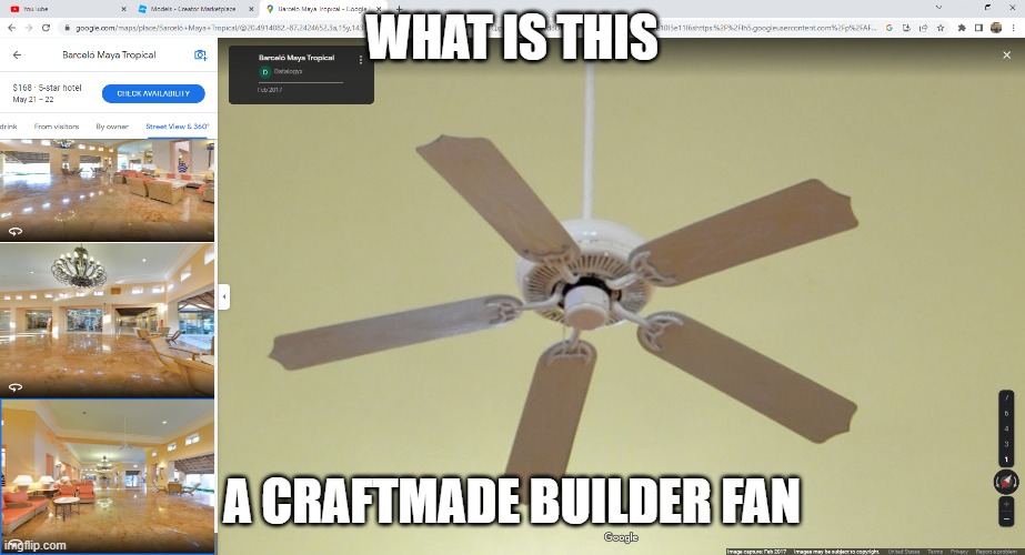 craftmade builder fan xd | WHAT IS THIS; A CRAFTMADE BUILDER FAN | image tagged in ceiling fan | made w/ Imgflip meme maker