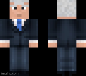This is for US-President-Joe-Biden (he is in Minecraft) | made w/ Imgflip meme maker