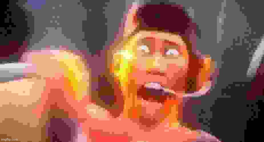 Horrified low quality Scout | made w/ Imgflip meme maker