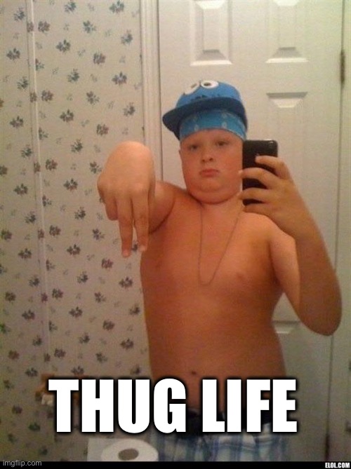 thug life | THUG LIFE | image tagged in thug life | made w/ Imgflip meme maker