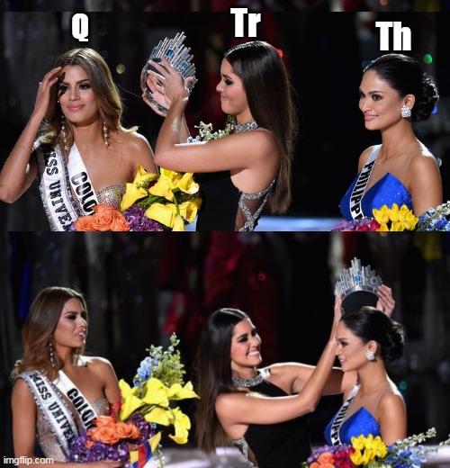 sdfasf | Tr; Q; Th | image tagged in crown miss universe | made w/ Imgflip meme maker