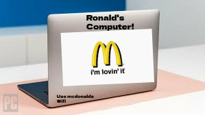 High Quality The Official Mcdonalds Computer 2 dollars only! Blank Meme Template