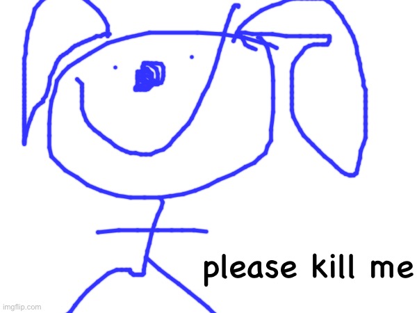 Fan art of Ameratsu | please kill me | made w/ Imgflip meme maker