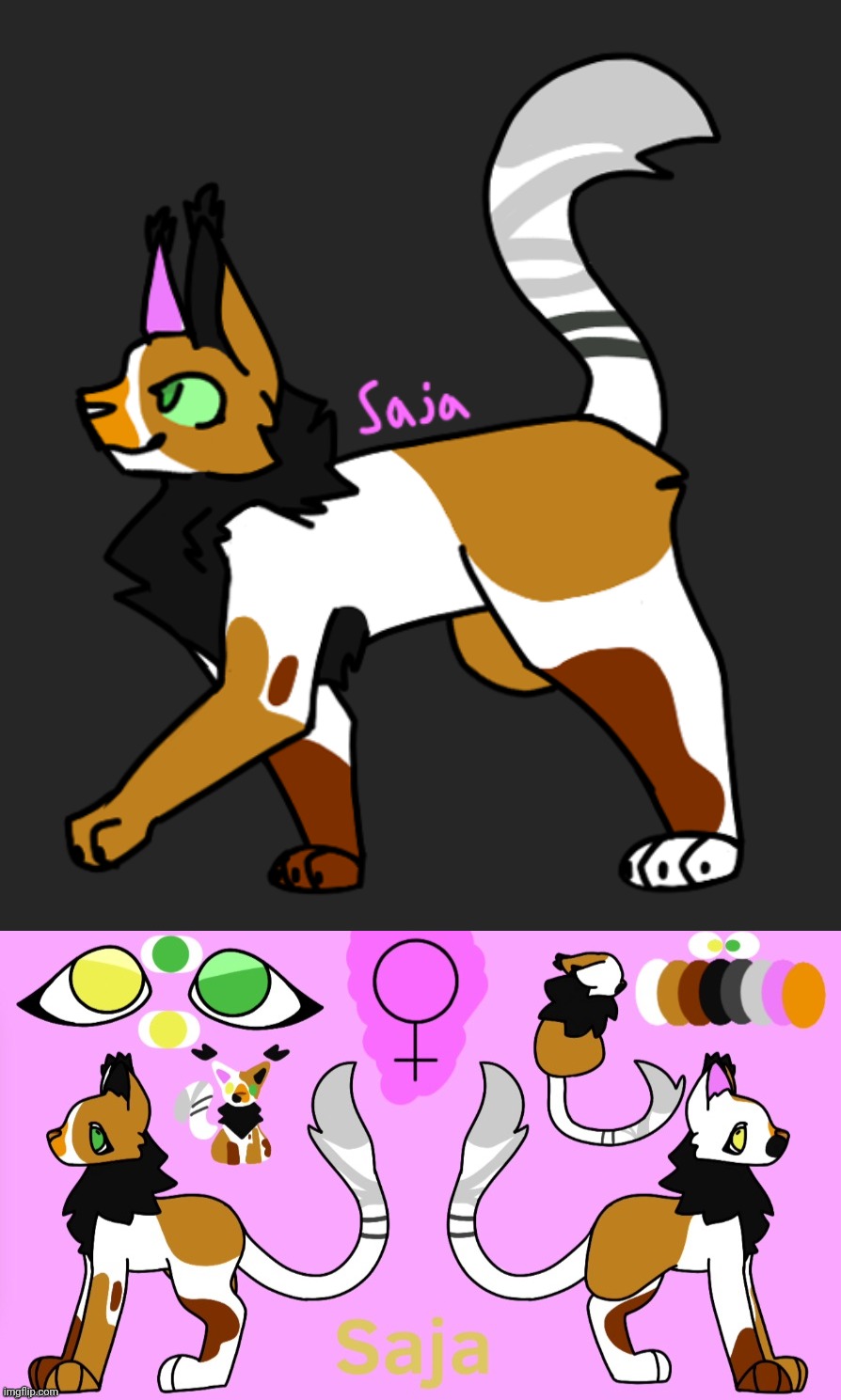 Drew Saja :> (Also name change y a y) [I'll be redrawing some ocs soon] | image tagged in i hate drawing legs,legs suck,ew | made w/ Imgflip meme maker