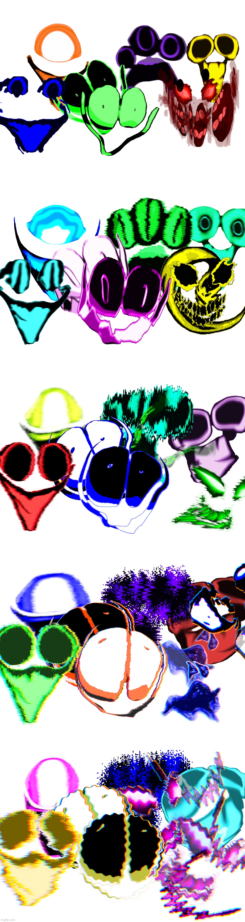 Entities and their X, XX, XXX and XXXX variants | made w/ Imgflip meme maker